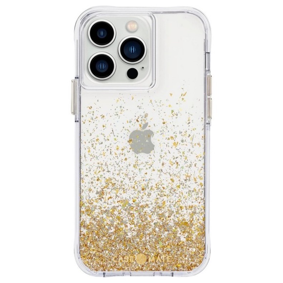 NWT Case-Mate iPhone 13 Pro Twinkle Ombre (Gold) Protective Case - Picture 5 of 10